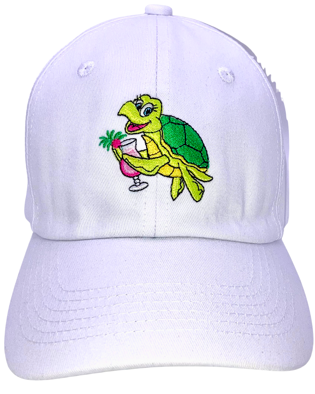 Baseball Hat/ Shelly Pink Drink/ All white