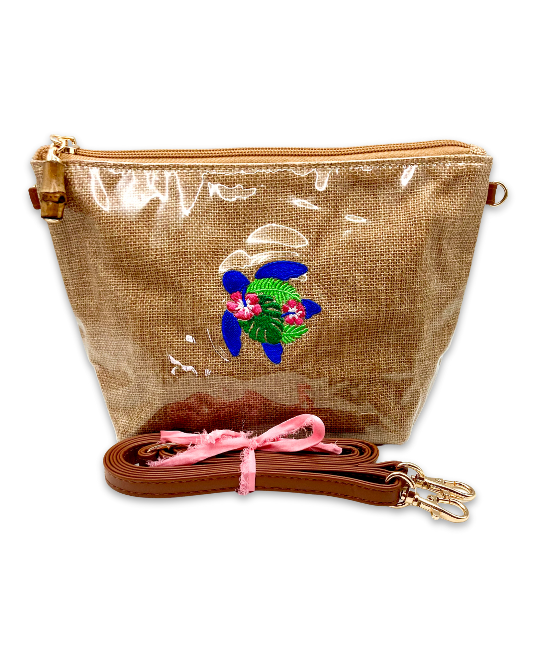 Embroidered Crossbody/Sea Turtle